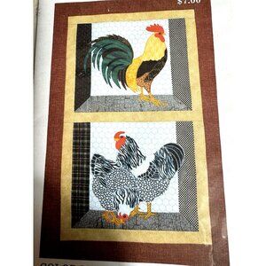 Quilt Pattern County Fair Chickens Color Me Patterns 322 by Shirley Stevenson